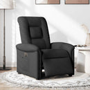 Relaxsessel Elektrisch Stoff Schwarz