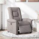 Relaxsessel Elektrisch Stoff Taupe