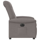 Relaxsessel Elektrisch Stoff Taupe