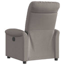 Relaxsessel Elektrisch Stoff Taupe