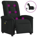 Relaxsessel Elektrisch Stoff Schwarz