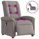 Relaxsessel Elektrisch Stoff Taupe