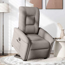 Relaxsessel Mit Aufstehhilfe Elektrisch Stoff Taupe