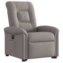 Relaxsessel Mit Aufstehhilfe Elektrisch Stoff Taupe