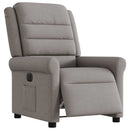Relaxsessel Elektrisch Stoff Taupe