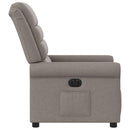 Relaxsessel Elektrisch Stoff Taupe
