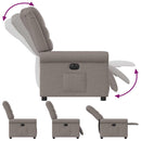 Relaxsessel Elektrisch Stoff Taupe