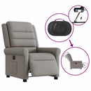 Relaxsessel Elektrisch Stoff Taupe