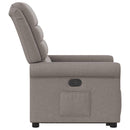 Relaxsessel Mit Aufstehhilfe Stoff Taupe