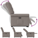 Relaxsessel Mit Aufstehhilfe Stoff Taupe
