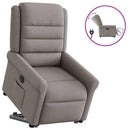 Relaxsessel Mit Aufstehhilfe Stoff Taupe