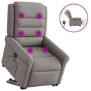Relaxsessel Mit Aufstehhilfe Stoff Taupe
