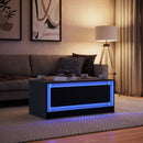 Led-Couchtisch Holzwerkstoff