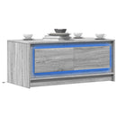 Led-Couchtisch Holzwerkstoff