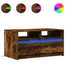 Led-Couchtisch Holzwerkstoff