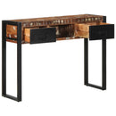 Konsolentisch Mehrfarbig 100X35X75 Cm Massivholz Altholz