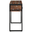 Konsolentisch Mehrfarbig 100X35X75 Cm Massivholz Altholz