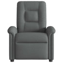 Relaxsessel Stoff Dunkelgrau