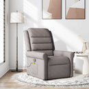 Relaxsessel Elektrisch Stoff Taupe