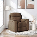 Relaxsessel Stoff Braun