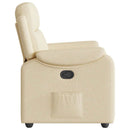 Relaxsessel Stoff Creme