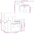 Relaxsessel Stoff Creme