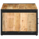 Couchtisch 90X50X36 Cm Raues Massivholz Mango