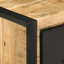 Couchtisch 90X50X36 Cm Raues Massivholz Mango