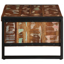 Couchtisch Mehrfarbig 90X50X36 Cm Altholz Massiv