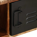 Couchtisch Mehrfarbig 90X50X36 Cm Altholz Massiv