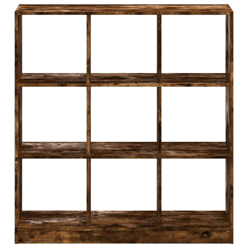 Bücherregal Räuchereiche 102x32x108 cm Holzwerkstoff