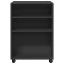 Beistelltisch Mit Rollen 55X60X78 Cm Holzwerkstoff