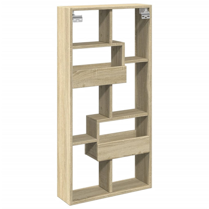 Wandschrank Sonoma-Eiche 50x15x100 cm Holzwerkstoff