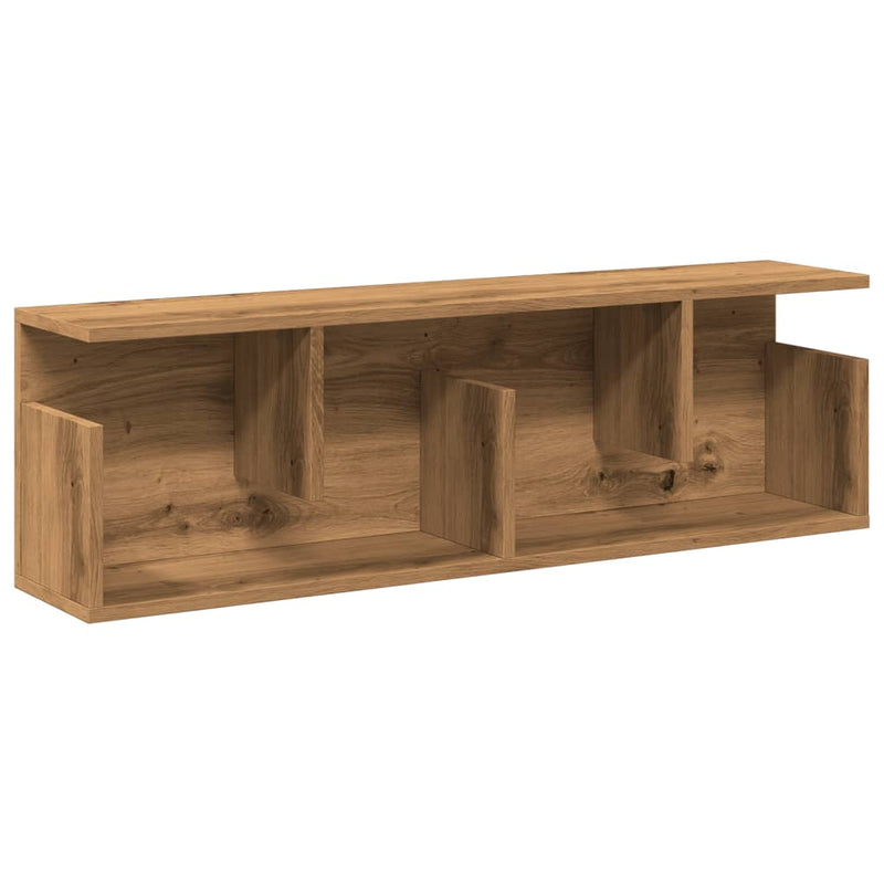 Wandschrank 100x20x30 cm Artisan-Eiche Holzwerkstoff