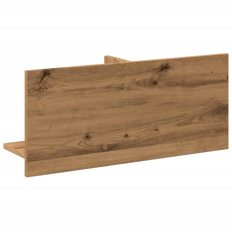 Wandschrank 70x16,5x30 cm Artisan-Eiche Holzwerkstoff