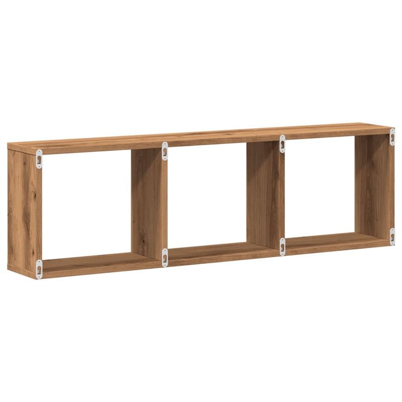 Wandschrank 100x16x30 cm Artisan-Eiche Holzwerkstoff