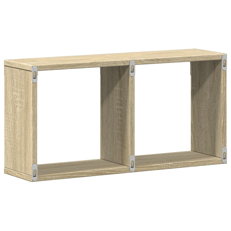 Wandschrank 60x16x30 cm Sonoma Eiche Holzwerkstoff