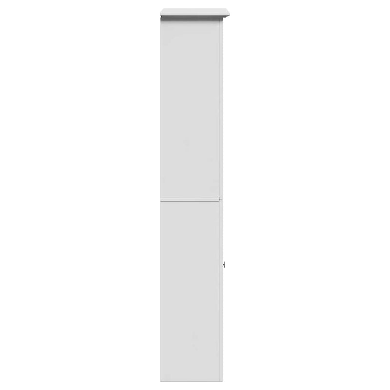 Badschrank BODO Weiß 44x30x160 cm