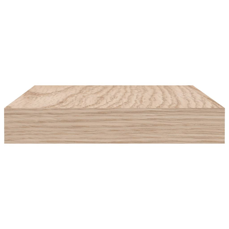 Schweberegale 2 Stk. 60x23,5x4 cm Holzwerkstoff