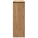 Schuhschrank Panama 80X40X114 Cm Massivholz Kiefer
