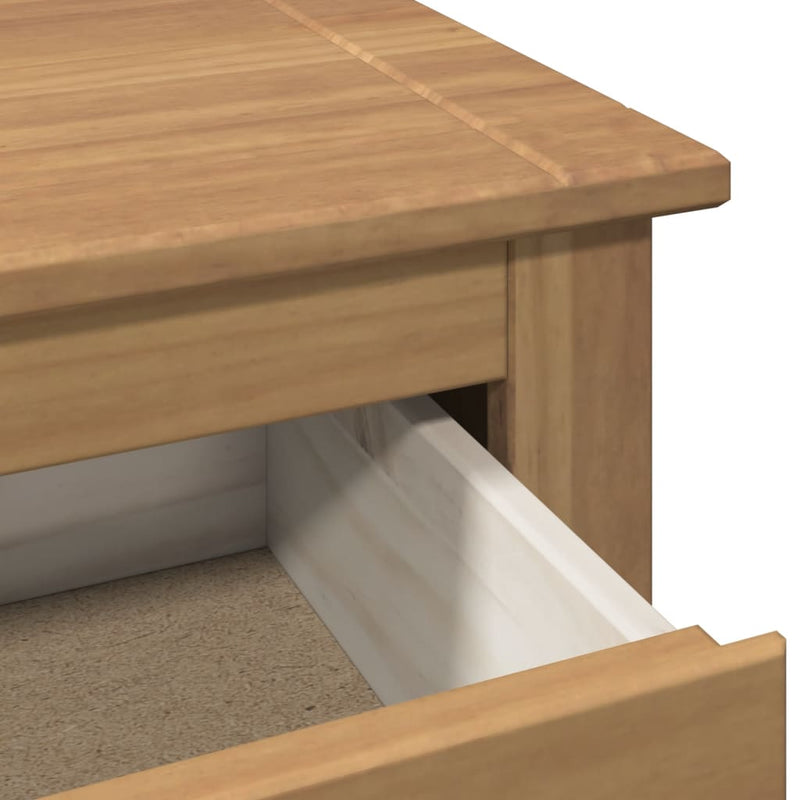 Schuhschrank Panama 80X40X114 Cm Massivholz Kiefer