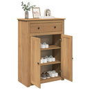 Schuhschrank Panama 80X40X114 Cm Massivholz Kiefer