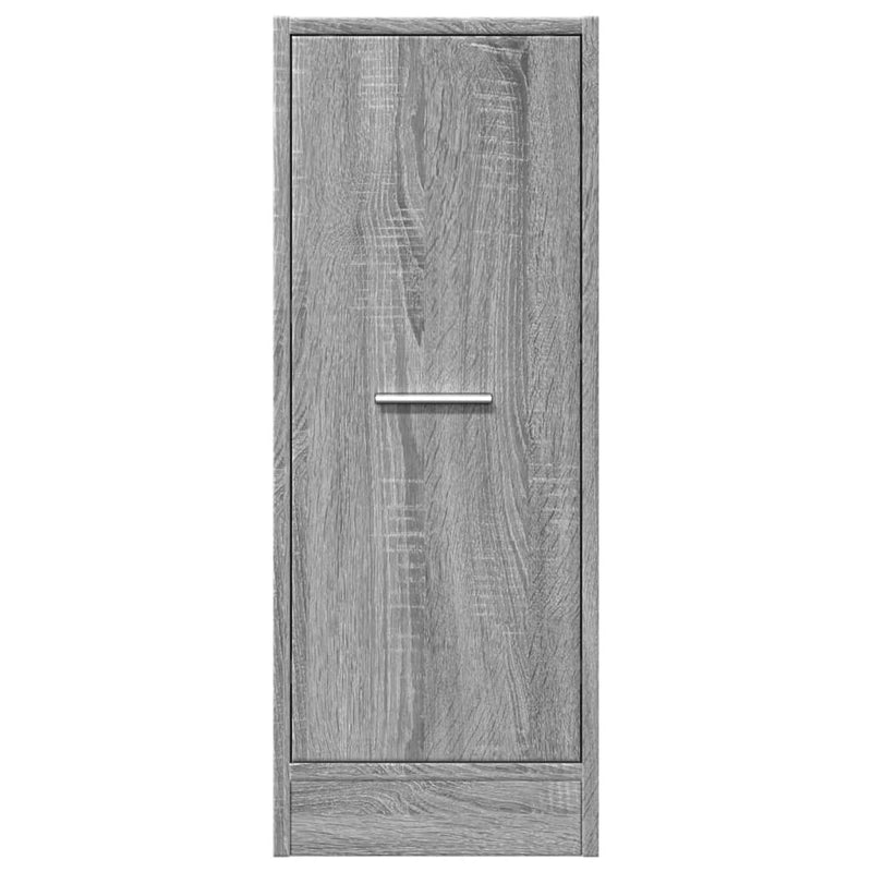 Apothekerschrank Grau Sonoma 30x41x77,5 cm Holzwerkstoff