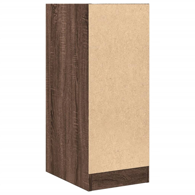 Apothekerschrank Braun Eichen-Optik 30x41x77,5 cm Holzwerkstoff