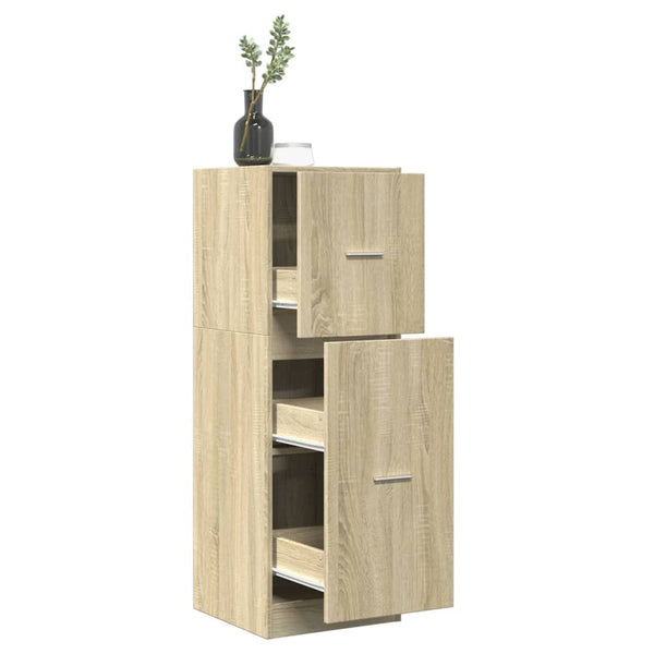 Apothekerschrank Sonoma-Eiche 40x41x118 cm Holzwerkstoff