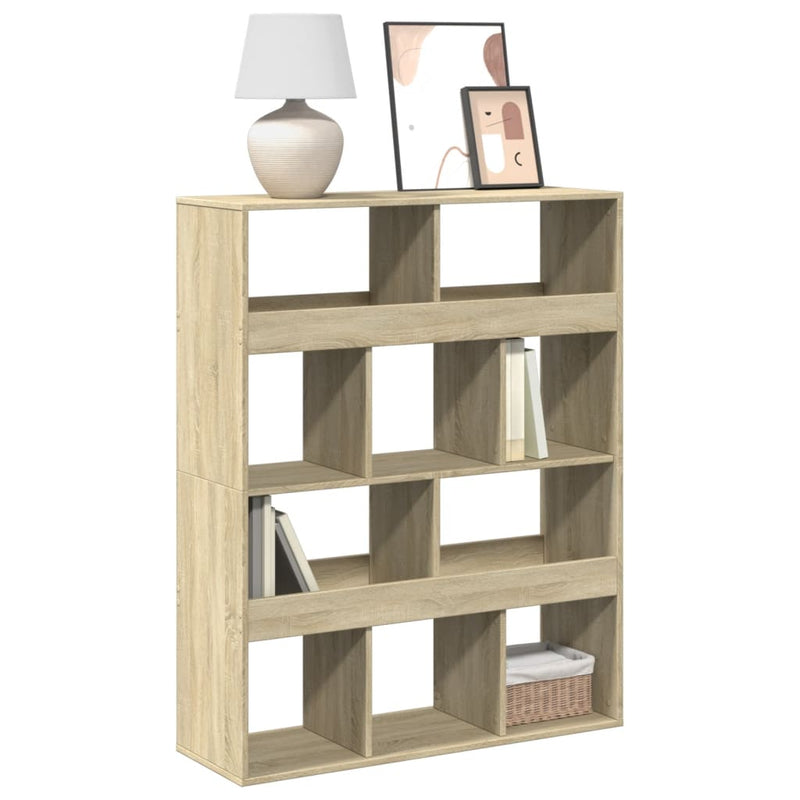 Bücherregal Sonoma-Eiche 100x33x125,5 cm Holzwerkstoff