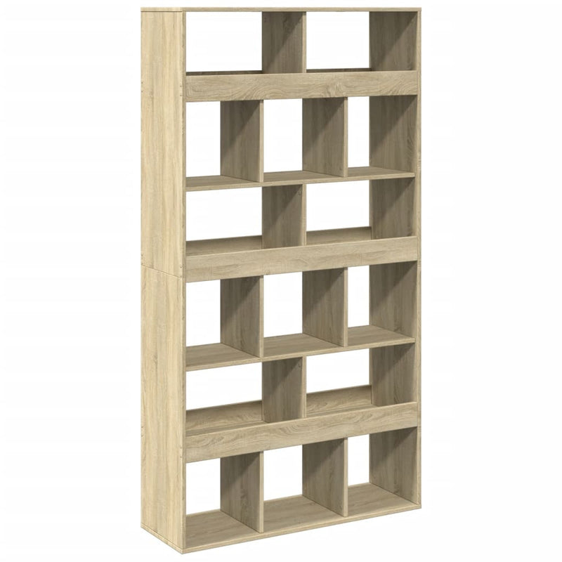 Raumteiler Sonoma-Eiche 100x33x187,5 cm Holzwerkstoff