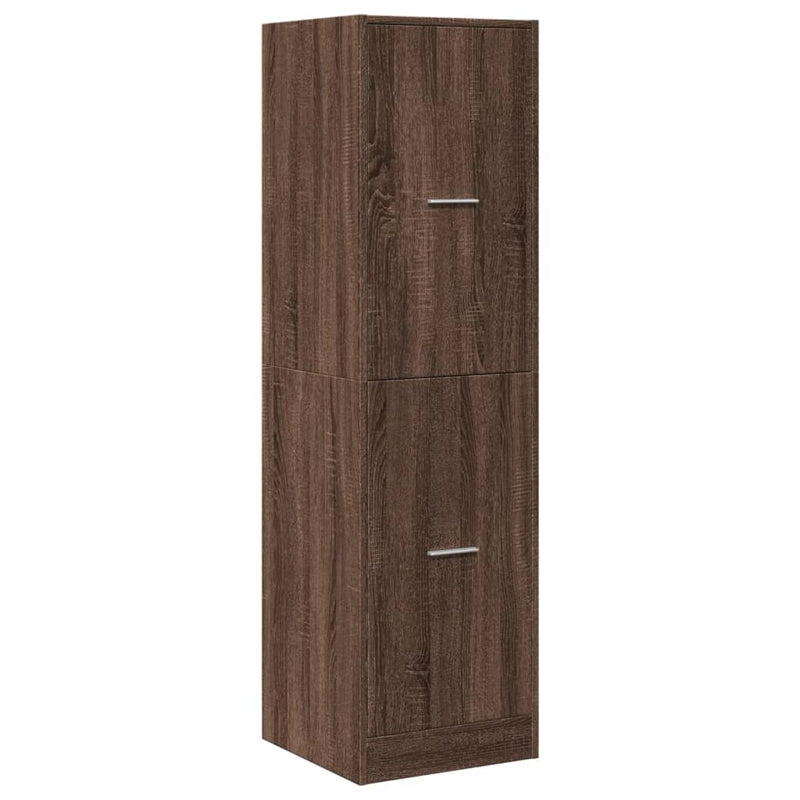 Apothekerschrank Eichen-Optik 40x41x144,5 cm Holzwerkstoff