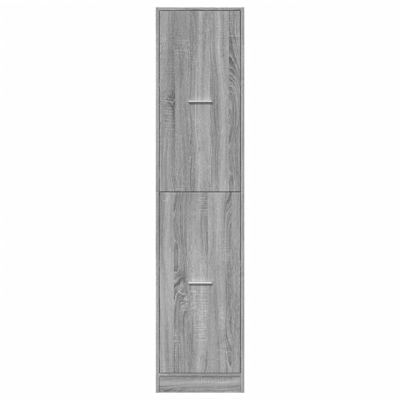 Apothekerschrank Grau Sonoma 40x41x174,5 cm Holzwerkstoff