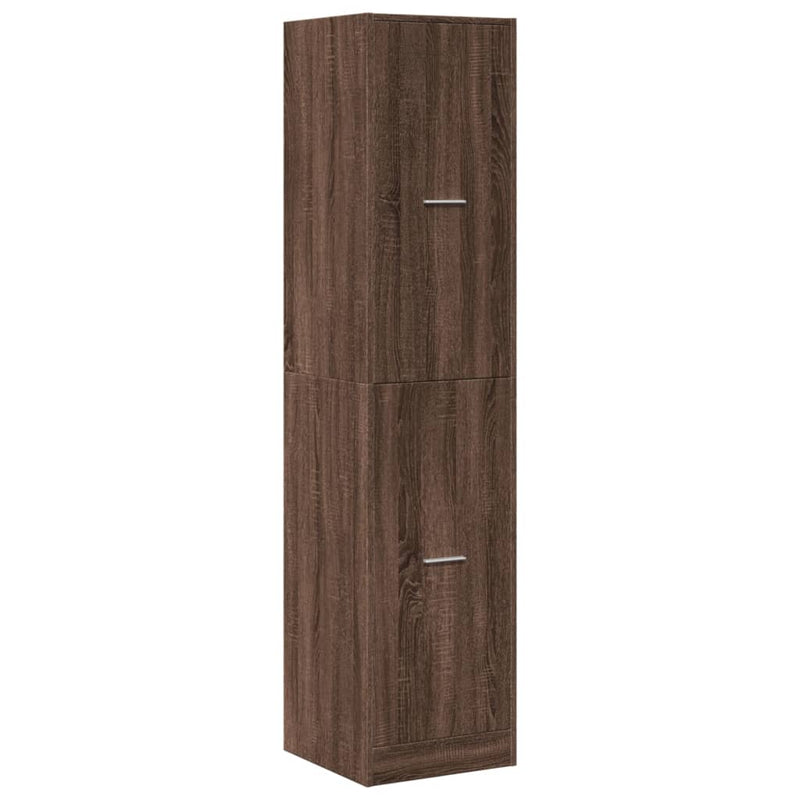 Apothekerschrank Eichen-Optik 40x41x174,5 cm Holzwerkstoff